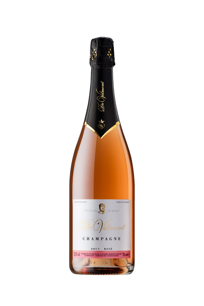 Champagne Brut Rose De Vilmont | planv.gr